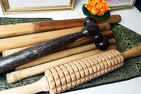 Bamboo massage