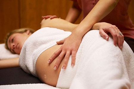 Pre/post natal massage